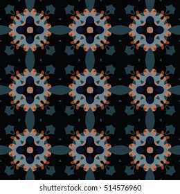 The endless texture.Vector ornaments. Abstract geometric illustration. Pattern for website, corporate style, party invitation, wallpaper.