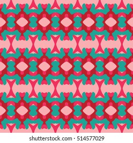 The endless texture.Vector ornaments. Abstract geometric illustration. Pattern for website, corporate style, party invitation, wallpaper.