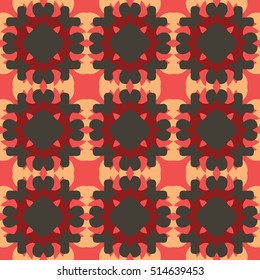 The endless texture.Vector ornaments. Abstract geometric illustration. Pattern for website, corporate style, party invitation, wallpaper.