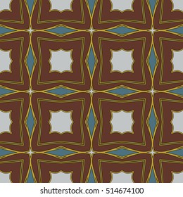 The endless texture.Vector ornaments. Abstract geometric illustration. Pattern for website, corporate style, party invitation, wallpaper.