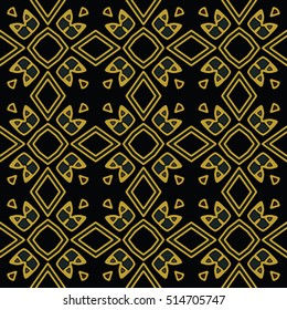 The endless texture.Vector ornaments. Abstract geometric illustration. Pattern for website, corporate style, party invitation, wallpaper.