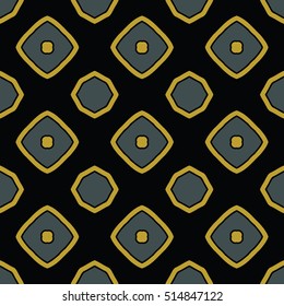 The endless texture.Vector ornaments. Abstract geometric illustration. Pattern for website, corporate style, party invitation, wallpaper.