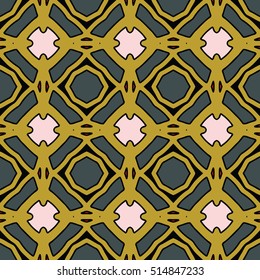 The endless texture.Vector ornaments. Abstract geometric illustration. Pattern for website, corporate style, party invitation, wallpaper.