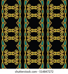 The endless texture.Vector ornaments. Abstract geometric illustration. Pattern for website, corporate style, party invitation, wallpaper.
