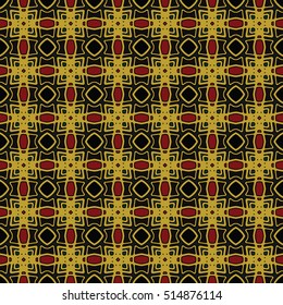 The endless texture.Vector ornaments. Abstract geometric illustration. Pattern for website, corporate style, party invitation, wallpaper.