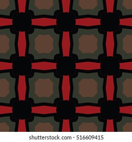 The endless texture.Vector ornaments. Abstract geometric illustration. Pattern for website, corporate style, party invitation, wallpaper.