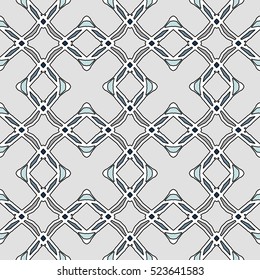 The endless texture.Vector ornaments. Abstract geometric illustration. Pattern for website, corporate style, party invitation, wallpaper.