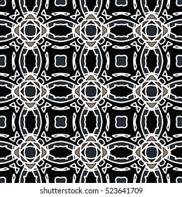 The endless texture.Vector ornaments. Abstract geometric illustration. Pattern for website, corporate style, party invitation, wallpaper.