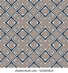 The endless texture.Vector ornaments. Abstract geometric illustration. Pattern for website, corporate style, party invitation, wallpaper.