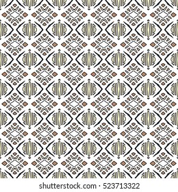 The endless texture.Vector ornaments. Abstract geometric illustration. Pattern for website, corporate style, party invitation, wallpaper.