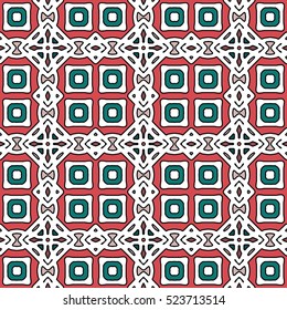 The endless texture.Vector ornaments. Abstract geometric illustration. Pattern for website, corporate style, party invitation, wallpaper.