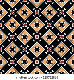 The endless texture.Vector ornaments. Abstract geometric illustration. Pattern for website, corporate style, party invitation, wallpaper.