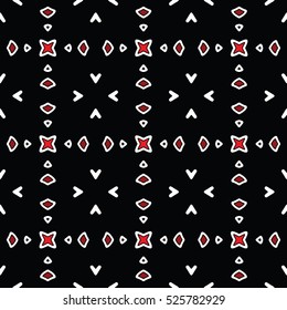 The endless texture.Vector ornaments. Abstract geometric illustration. Pattern for website, corporate style, party invitation, wallpaper.