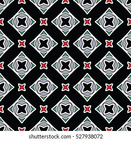 The endless texture.Vector ornaments. Abstract geometric illustration. Pattern for website, corporate style, party invitation, wallpaper.