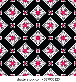 The endless texture.Vector ornaments. Abstract geometric illustration. Pattern for website, corporate style, party invitation, wallpaper.