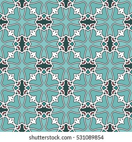 The endless texture.Vector ornaments. Abstract geometric illustration. Pattern for website, corporate style, party invitation, wallpaper.