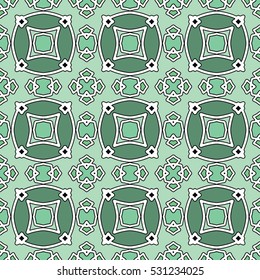 The endless texture.Vector ornaments. Abstract geometric illustration. Pattern for website, corporate style, party invitation, wallpaper.