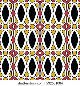The endless texture.Vector ornaments. Abstract geometric illustration. Pattern for website, corporate style, party invitation, wallpaper.