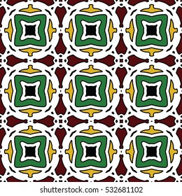 The endless texture.Vector ornaments. Abstract geometric illustration. Pattern for website, corporate style, party invitation, wallpaper.