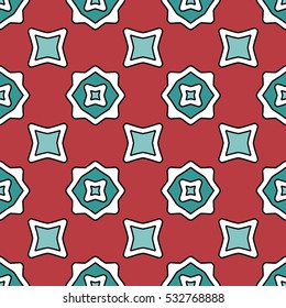 The endless texture.Vector ornaments. Abstract geometric illustration. Pattern for website, corporate style, party invitation, wallpaper.