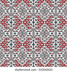 The endless texture.Vector ornaments. Abstract geometric illustration. Pattern for website, corporate style, party invitation, wallpaper.