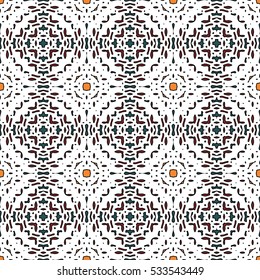 The endless texture.Vector ornaments. Abstract geometric illustration. Pattern for website, corporate style, party invitation, wallpaper.