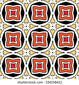 The endless texture.Vector ornaments. Abstract geometric illustration. Pattern for website, corporate style, party invitation, wallpaper.