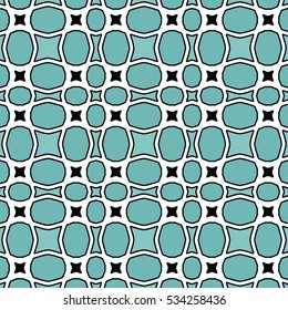 The endless texture.Vector ornaments. Abstract geometric illustration. Pattern for website, corporate style, party invitation, wallpaper.