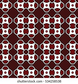 The endless texture.Vector ornaments. Abstract geometric illustration. Pattern for website, corporate style, party invitation, wallpaper.