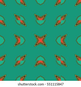 The endless texture.Vector ornaments. Abstract geometric illustration. Pattern for website, corporate style, party invitation, wallpaper.