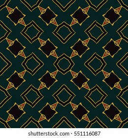 The endless texture.Vector ornaments. Abstract geometric illustration. Pattern for website, corporate style, party invitation, wallpaper.
