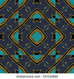 The endless texture.Vector ornaments. Abstract geometric illustration. Pattern for website, corporate style, party invitation, wallpaper.