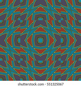 The endless texture.Vector ornaments. Abstract geometric illustration. Pattern for website, corporate style, party invitation, wallpaper.