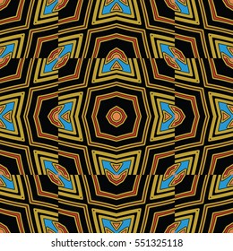 The endless texture.Vector ornaments. Abstract geometric illustration. Pattern for website, corporate style, party invitation, wallpaper.