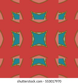 The endless texture.Vector ornaments. Abstract geometric illustration. Pattern for website, corporate style, party invitation, wallpaper.