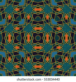 The endless texture.Vector ornaments. Abstract geometric illustration. Pattern for website, corporate style, party invitation, wallpaper.