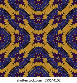 The endless texture.Vector ornaments. Abstract geometric illustration. Pattern for website, corporate style, party invitation, wallpaper.