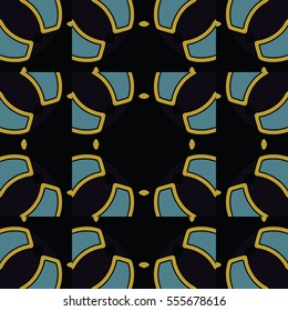 The endless texture.Vector ornaments. Abstract geometric illustration. Pattern for website, corporate style, party invitation, wallpaper.