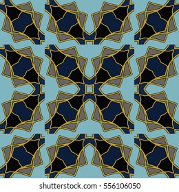 The endless texture.Vector ornaments. Abstract geometric illustration. Pattern for website, corporate style, party invitation, wallpaper.
