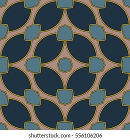 The endless texture.Vector ornaments. Abstract geometric illustration. Pattern for website, corporate style, party invitation, wallpaper.