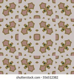 The endless texture.Vector ornaments. Abstract geometric illustration. Pattern for website, corporate style, party invitation, wallpaper.
