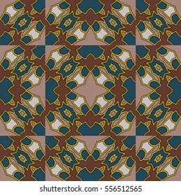 The endless texture.Vector ornaments. Abstract geometric illustration. Pattern for website, corporate style, party invitation, wallpaper.