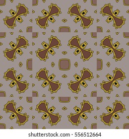 The endless texture.Vector ornaments. Abstract geometric illustration. Pattern for website, corporate style, party invitation, wallpaper.