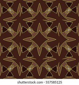 The endless texture.Vector ornaments. Abstract geometric illustration. Pattern for website, corporate style, party invitation, wallpaper.