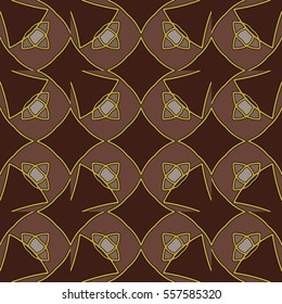 The endless texture.Vector ornaments. Abstract geometric illustration. Pattern for website, corporate style, party invitation, wallpaper.