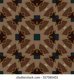 The endless texture.Vector ornaments. Abstract geometric illustration. Pattern for website, corporate style, party invitation, wallpaper.