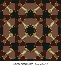 The endless texture.Vector ornaments. Abstract geometric illustration. Pattern for website, corporate style, party invitation, wallpaper.
