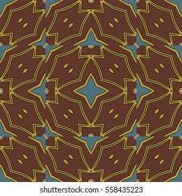 The endless texture.Vector ornaments. Abstract geometric illustration. Pattern for website, corporate style, party invitation, wallpaper.