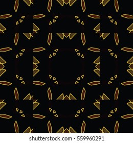 The endless texture.Vector ornaments. Abstract geometric illustration. Pattern for website, corporate style, party invitation, wallpaper.