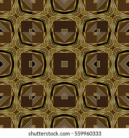 The endless texture.Vector ornaments. Abstract geometric illustration. Pattern for website, corporate style, party invitation, wallpaper.